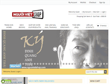 Tablet Screenshot of nguoivietshop.com